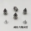DIY handcrafted decorative buckles with ABS punk pointed nails and bullet heads, plastic rivets Application Scenario